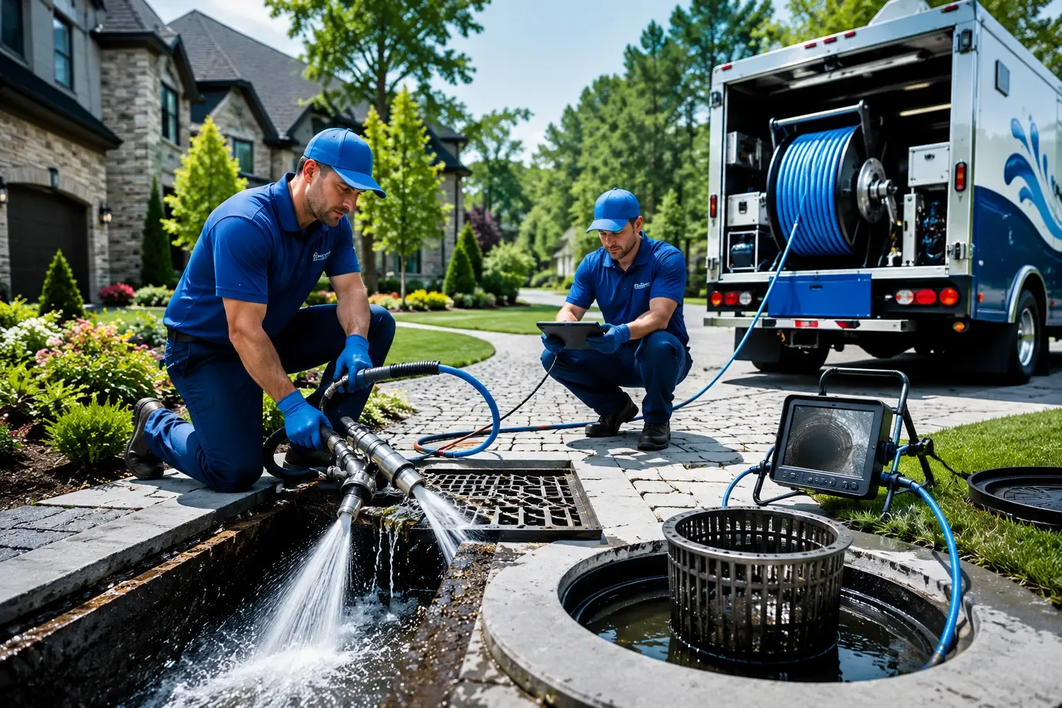 Local outdoor drain cleaning professionals in Irving, IL